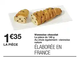 Monoprix Viennoise chocolat offre