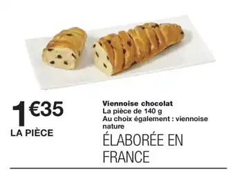 Monoprix Viennoise chocolat offre