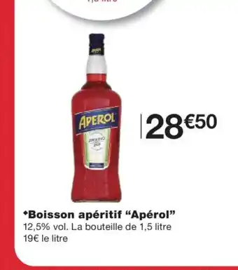 Monoprix APEROL Boisson apéritif offre