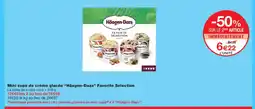 Monoprix HÄAGEN-DAZS Mini cups de crème glacée Favorite Selection offre