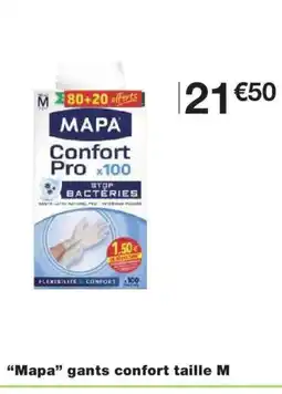 Monoprix MAPA gants confort taille M offre
