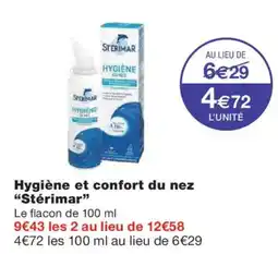 Monoprix STÉRIMAR Hygiène et confort du nez offre