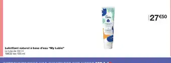 Monoprix MY LUBIE Lubrifiant naturel à base d'eau offre