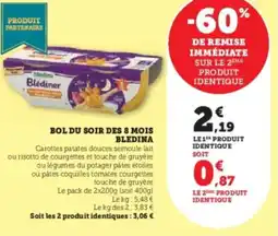 Super U Bol du soir des 8 mois eledina offre