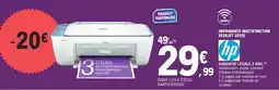 E.Leclerc Imprimante multifonction deskjet 2822e offre