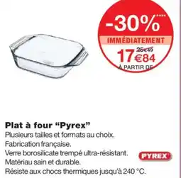 Monoprix PYREX Plat à four offre