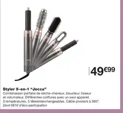 Monoprix JOCCA Styler 5-en-1 offre