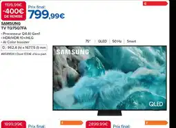 Costco SAMSUNG TV TQ75Q7FA offre