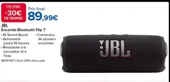 Costco JBL Enceinte Bluetooth Flip 7 offre