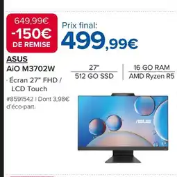 Costco ASUS AiO M3702W offre