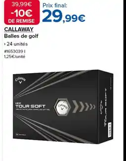 Costco CALLAWAY Balles de golf offre