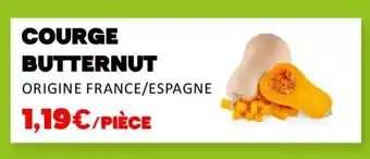 Hmarket Courge butternut offre