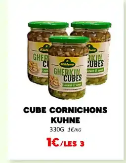 Hmarket KUHNE Cube cornichons offre