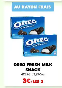 Hmarket OREO Fresh milk snack offre