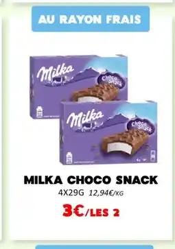Hmarket MILKA Choco snack offre