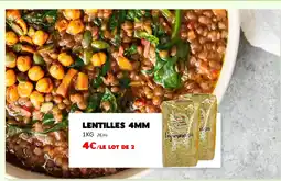 Hmarket Lentilles 4mm offre