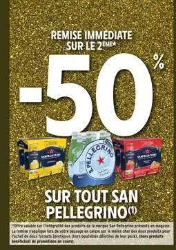 Intermarché SAN PELLEGRINO Sur tout offre
