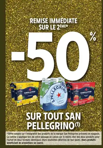 Intermarché SAN PELLEGRINO Sur tout offre
