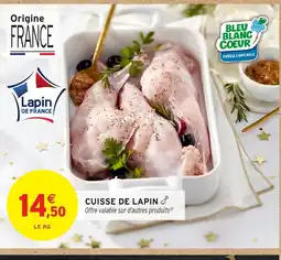 Intermarché Cuisse de lapin offre