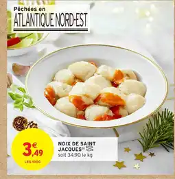 Intermarché Noix de saint jacques offre