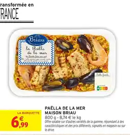 Intermarché MAISON BRIAU Paëlla de la mer offre