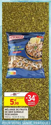 Intermarché PESCANOVA Mélange de fruits de mer surgelé offre