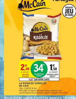 Intermarché MC CAIN La rissolée surgelée offre