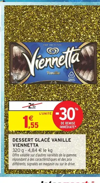 Intermarché VIENNETTA Dessert glacé vanille offre