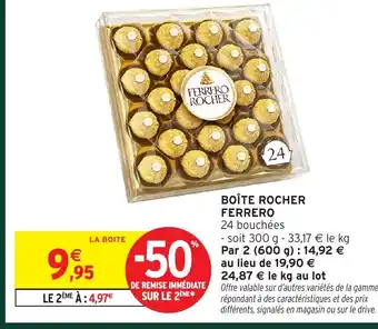 FERRERO ROCHER Boîte