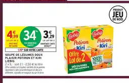 Intermarché LIEBIG Soupe de légumes doux plaisir potiron et kiri offre