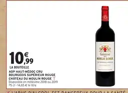 Intermarché CHÂTEAU DU MOULIN ROUGE Aop haut-médoc cru bourgeois supérieur rouge offre
