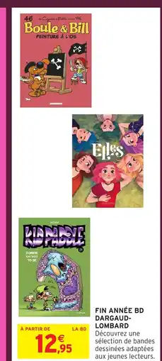 Intermarché Fin année bd dargaud- lombard offre