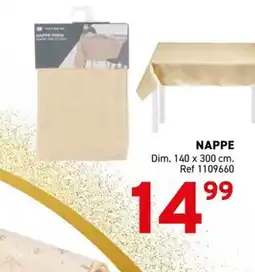 Trafic Nappe offre