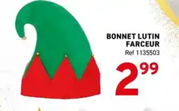 Trafic Bonnet lutin farceur offre