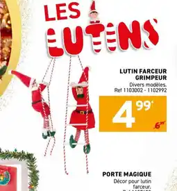 Trafic Lutin farceur grimpeur offre