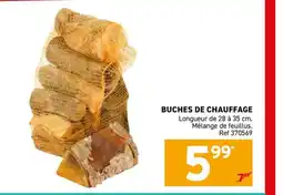 Trafic Buches de chauffage offre