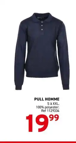Trafic Pull homme offre
