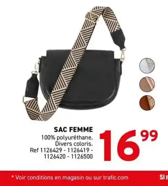 Trafic Sac femme offre