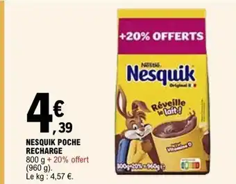 E.Leclerc NESQUIK Poche recharge offre