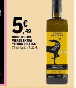 E.Leclerc TERRA DELYSSA Huile d'olive vierge extra offre
