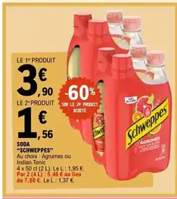 E.Leclerc SCHWEPPES Soda offre