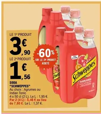 E.Leclerc SCHWEPPES Soda offre