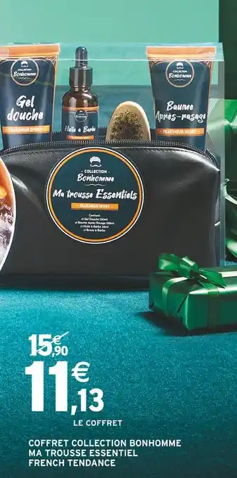 Intermarché Collection bonhomme coffret collection bonhomme ma trousse french tendance offre