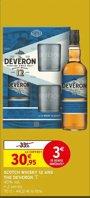 Intermarché The deveron scotch whisky 12 ans offre