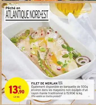 Intermarché Filet de merlan offre