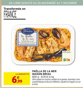 Intermarché Express Maison briau paëlla de la mer offre