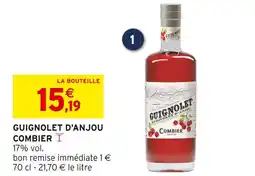 Intermarché Express Combier guignolet d'anjou offre