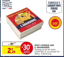 Intermarché Express E. graindorge pont l'évêque aop offre
