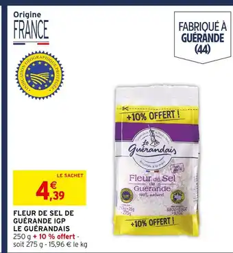 Intermarché Express Le guérandais fleur de sel de guérande igp offre