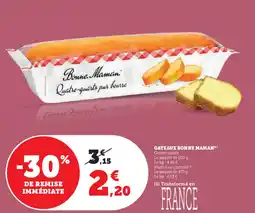 U Express Gateaux bonne maman offre